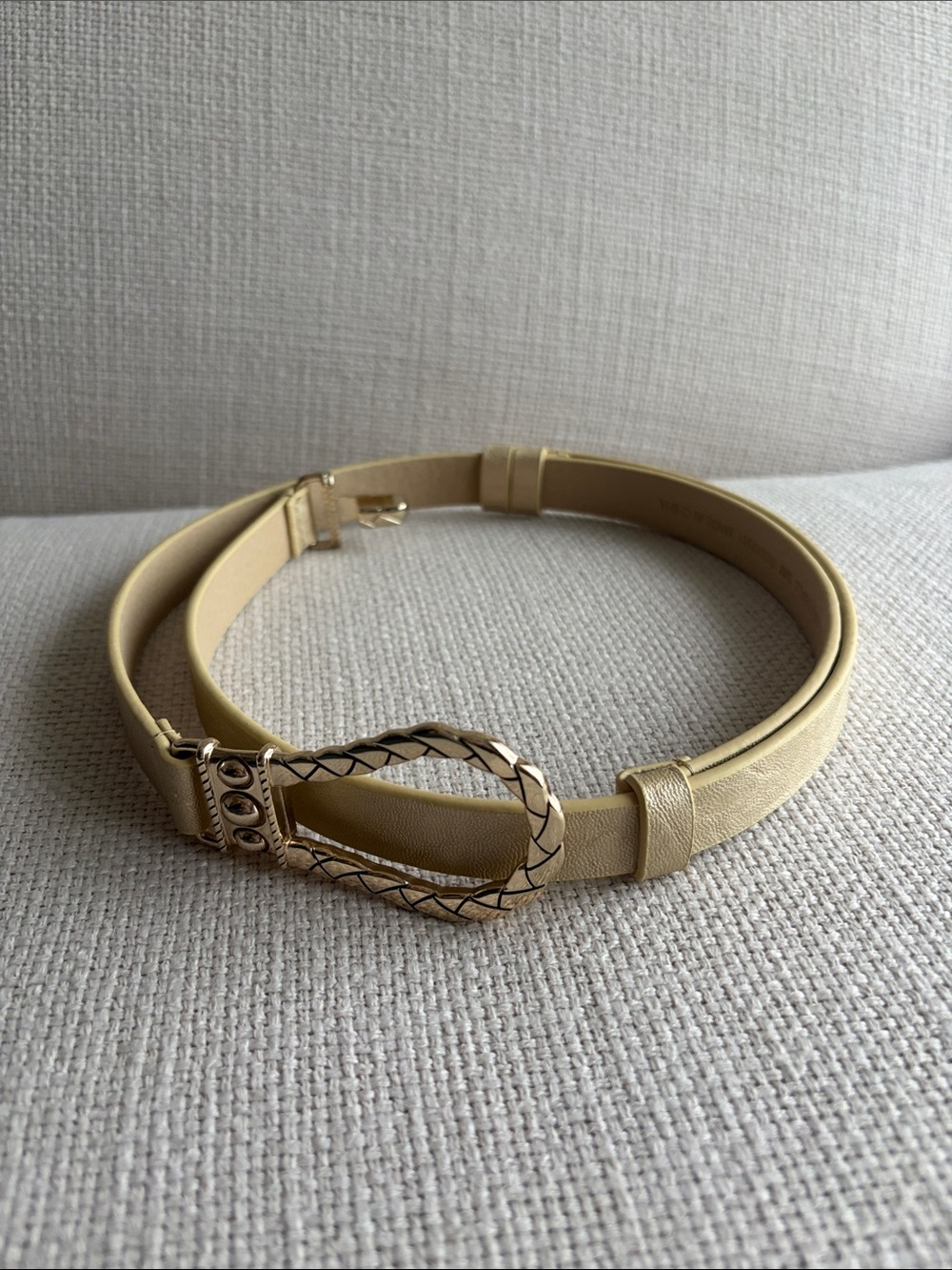 Chico's Belt Gold Size S/M